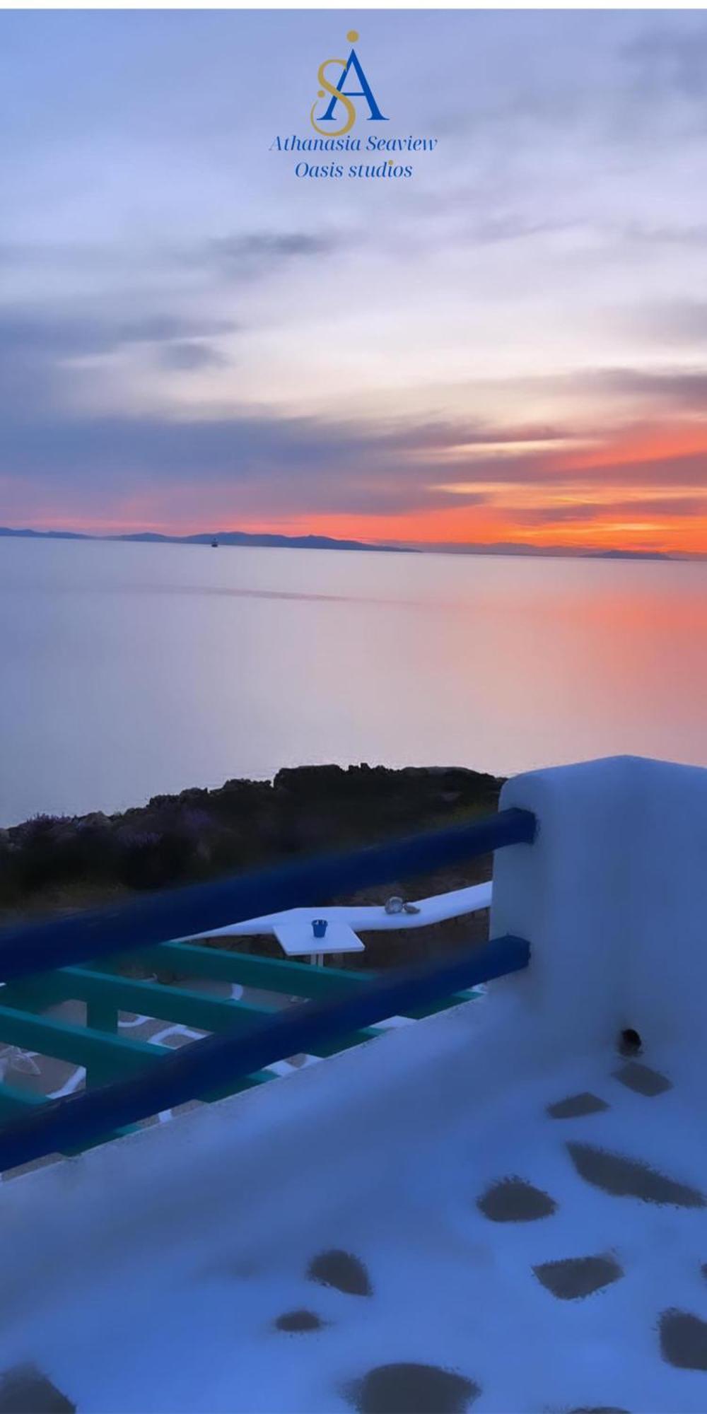 Mykonos Athanasia Seaview Oasis Studios By The Port Houlakia  Exterior foto