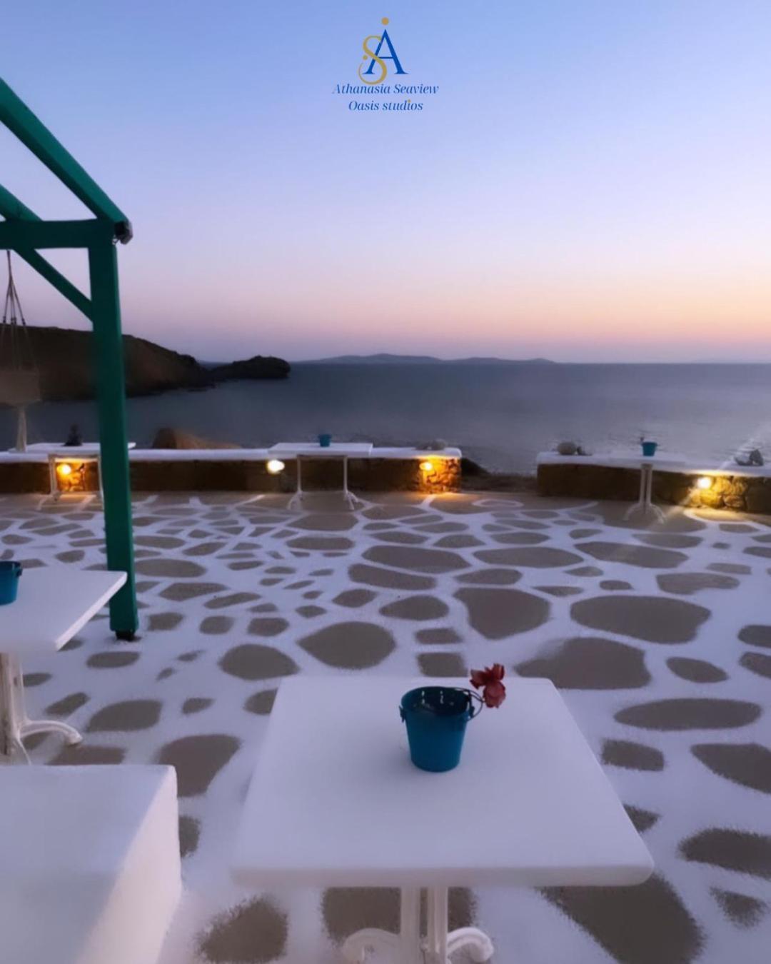 Mykonos Athanasia Seaview Oasis Studios By The Port Houlakia  Exterior foto