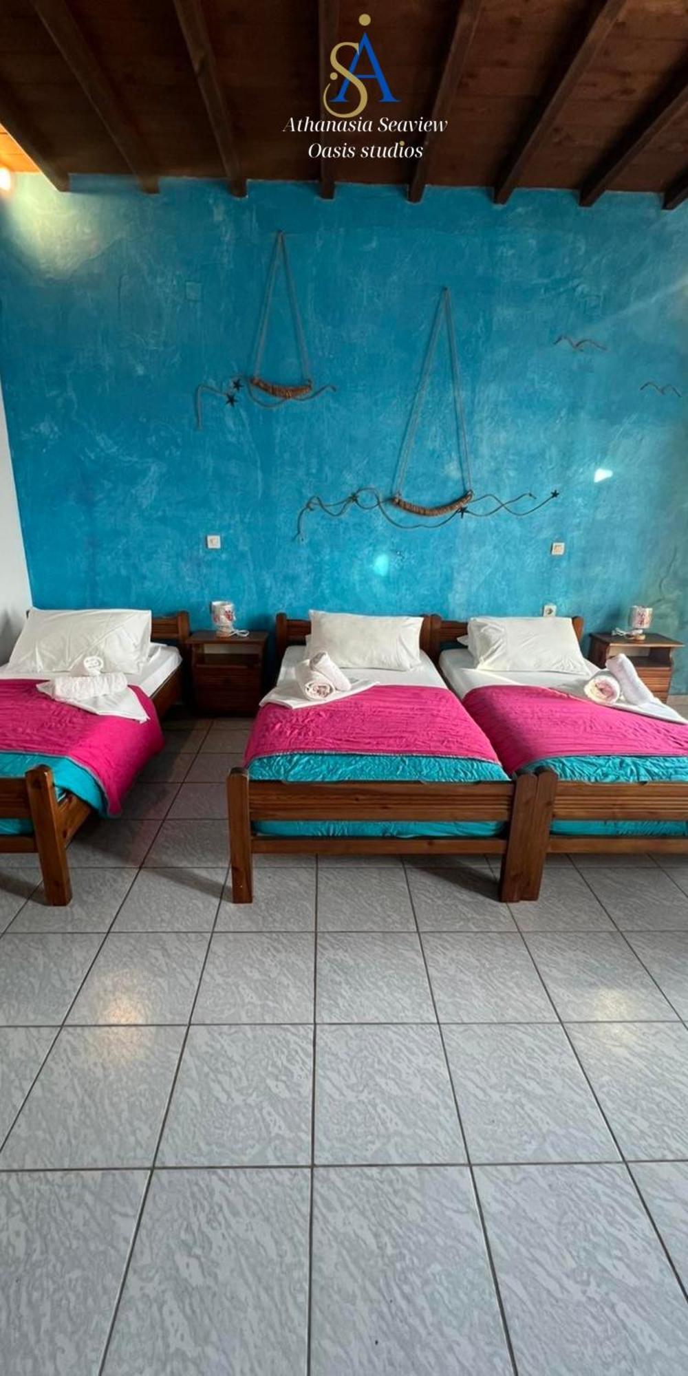 Mykonos Athanasia Seaview Oasis Studios By The Port Houlakia  Quarto foto