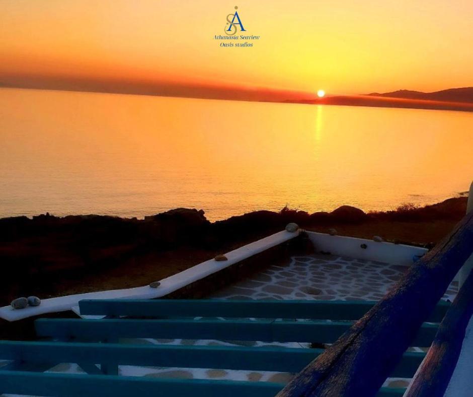 Mykonos Athanasia Seaview Oasis Studios By The Port Houlakia  Quarto foto